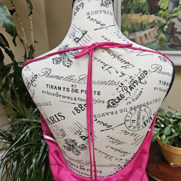 NEW WITH TAGS NORDSTROM Magenta slip dress. Size large.This is a perfect.dress - Picture 6 of 8